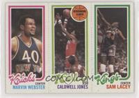 Marvin Webster, Caldwell Jones, Sam Lacey [Good to VG‑EX]