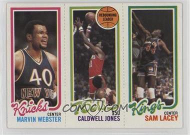 1980-81 Topps - [Base] #129-175-172 - Marvin Webster, Caldwell Jones, Sam Lacey