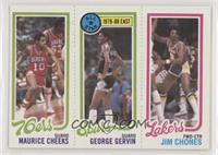 Maurice Cheeks, George Gervin, Jim Chones