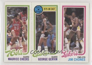1980-81 Topps - [Base] #136-11-178 - Maurice Cheeks, George Gervin, Jim Chones
