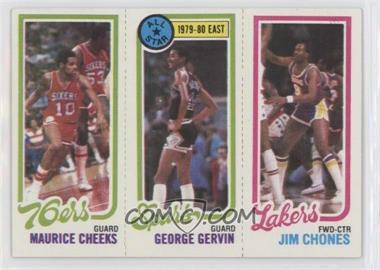 1980-81 Topps - [Base] #136-11-178 - Maurice Cheeks, George Gervin, Jim Chones