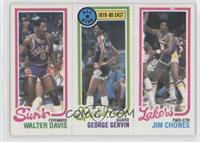 Walter Davis, George Gervin, Jim Chones