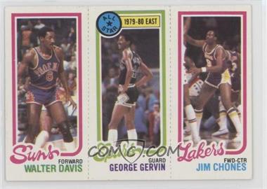 1980-81 Topps - [Base] #136-11-191 - Walter Davis, George Gervin, Jim Chones