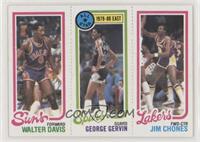 Walter Davis, George Gervin, Jim Chones