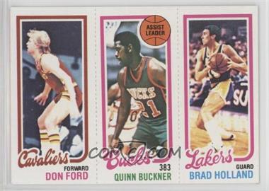 1980-81 Topps - [Base] #138-145-55 - Don Ford, Quinn Buckner, Brad Holland