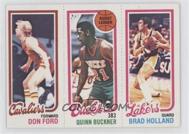 1980-81 Topps - [Base] #138-145-55 - Don Ford, Quinn Buckner, Brad Holland