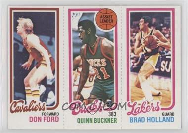 1980-81 Topps - [Base] #138-145-55 - Don Ford, Quinn Buckner, Brad Holland