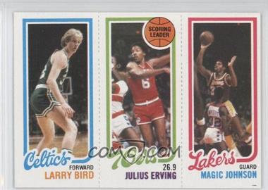 1980-81 Topps - [Base] #139-174-34 - Larry Bird, Julius Erving, Magic Johnson