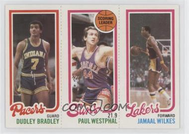 1980-81 Topps - [Base] #142-186-116 - Dudley Bradley, Paul Westphal, Jamaal Wilkes