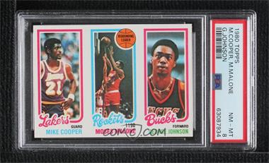 1980-81 Topps - [Base] #148-103-137 - Michael Cooper, Moses Malone, George Johnson [PSA 8 NM‑MT]