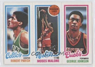 1980-81 Topps - [Base] #148-103-97 - Robert Parish, Moses Malone, George Johnson