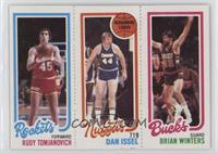 Rudy Tomjanovich, Dan Issel, Brian Winters