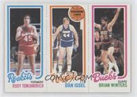 Rudy Tomjanovich, Dan Issel, Brian Winters