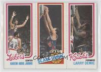 Kareem Abdul-Jabbar, Slam Dunk Star (John Shumate), Larry Demic