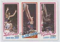 Kareem Abdul-Jabbar, Slam Dunk Star (John Shumate), Larry Demic