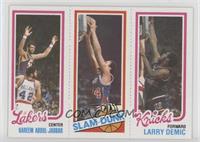 Kareem Abdul-Jabbar, Slam Dunk Star (John Shumate), Larry Demic
