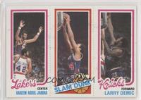 Kareem Abdul-Jabbar, Slam Dunk Star (John Shumate), Larry Demic