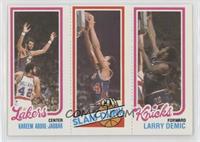 Kareem Abdul-Jabbar, Slam Dunk Star (John Shumate), Larry Demic