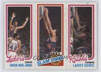 Kareem Abdul-Jabbar, Slam Dunk Star (John Shumate), Larry Demic