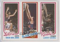 Kareem Abdul-Jabbar, Slam Dunk Star (John Shumate), Larry Demic