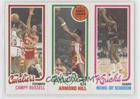 Campy Russell, Armond Hill, Micheal Ray Richardson (Spelled Michael on Card)
