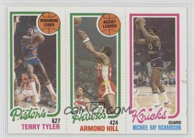 1980-81 Topps - [Base] #171-21-82 - Terry Tyler, Armond Hill, Micheal Ray Richardson (Spelled Michael on Card)