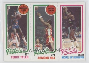 1980-81 Topps - [Base] #171-21-82 - Terry Tyler, Armond Hill, Micheal Ray Richardson (Spelled Michael on Card)