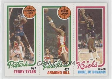 1980-81 Topps - [Base] #171-21-82 - Terry Tyler, Armond Hill, Micheal Ray Richardson (Spelled Michael on Card)