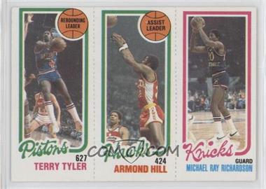 1980-81 Topps - [Base] #171-21-82 - Terry Tyler, Armond Hill, Micheal Ray Richardson (Spelled Michael on Card)