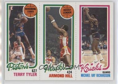 1980-81 Topps - [Base] #171-21-82 - Terry Tyler, Armond Hill, Micheal Ray Richardson (Spelled Michael on Card)