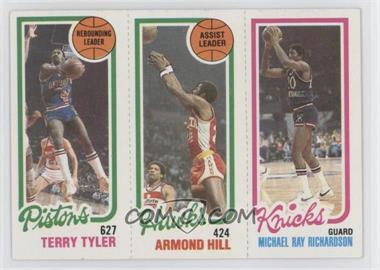 1980-81 Topps - [Base] #171-21-82 - Terry Tyler, Armond Hill, Micheal Ray Richardson (Spelled Michael on Card)