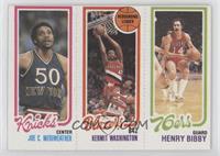 Joe C. Meriweather, Kermit Washington, Henry Bibby