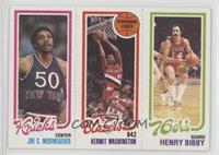 Joe C. Meriweather, Kermit Washington, Henry Bibby