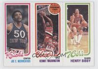 Joe C. Meriweather, Kermit Washington, Henry Bibby