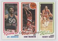 Joe C. Meriweather, Kermit Washington, Henry Bibby