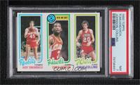 Rudy Tomjanovich, Eddie Johnson, Doug Collins [PSA 7 NM]