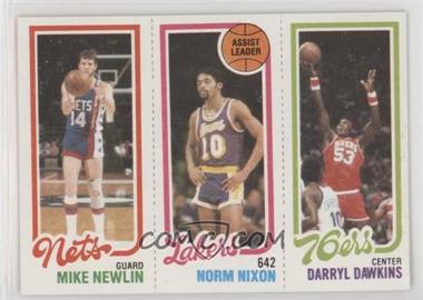 1980-81 Topps - [Base] #180-134-159 - Mike Newlin, Norm Nixon, Darryl Dawkins