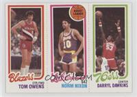 Mike Newlin, Norm Nixon, Darryl Dawkins [Good to VG‑EX]