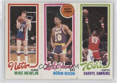 1980-81 Topps - [Base] #180-134-159 - Mike Newlin, Norm Nixon, Darryl Dawkins