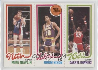 1980-81 Topps - [Base] #180-134-159 - Mike Newlin, Norm Nixon, Darryl Dawkins