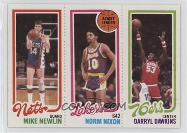 1980-81 Topps - [Base] #180-134-159 - Mike Newlin, Norm Nixon, Darryl Dawkins