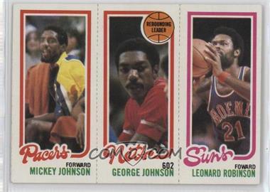 1980-81 Topps - [Base] #193-154-119 - Mickey Johnson, George Johnson, Leonard Robinson