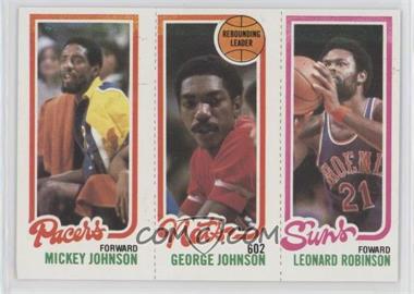 1980-81 Topps - [Base] #193-154-119 - Mickey Johnson, George Johnson, Leonard Robinson