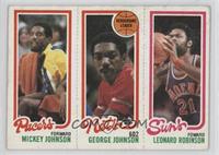 Mickey Johnson, George Johnson, Leonard Robinson [Good to VG‑EX]