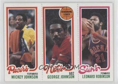 1980-81 Topps - [Base] #193-154-119 - Mickey Johnson, George Johnson, Leonard Robinson