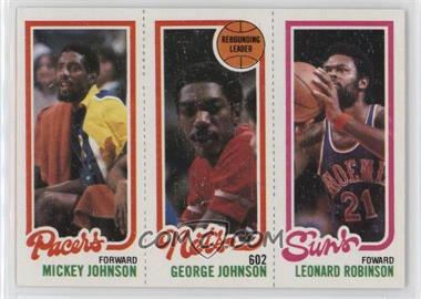 1980-81 Topps - [Base] #193-154-119 - Mickey Johnson, George Johnson, Leonard Robinson