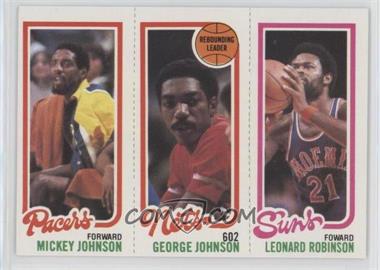 1980-81 Topps - [Base] #193-154-119 - Mickey Johnson, George Johnson, Leonard Robinson