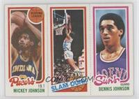 Mickey Johnson, World B. Free, Dennis Johnson