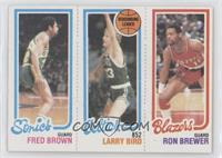 Fred Brown, Larry Bird, Ron Brewer