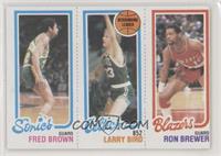 Fred Brown, Larry Bird, Ron Brewer